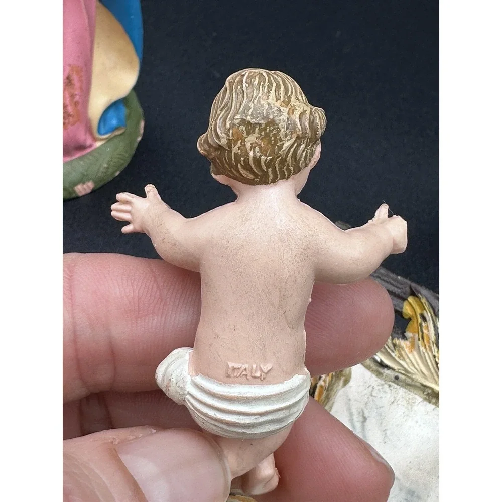 VTG Fontanini‎ Depose, Resin Nativity Set, Stamped Italy